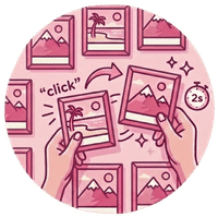 Cadres photo repositionnables et modulables sur un mur